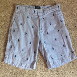 Polo Ralph Lauren seersucker logo shorts